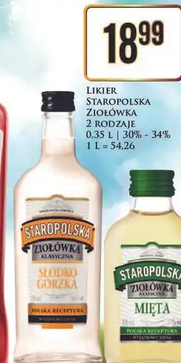 Dino Likier Staropolska Ziołówka Mieta oferta