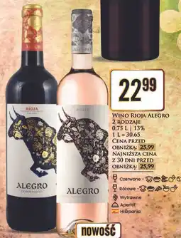 Dino Wino Alegro Rioja oferta
