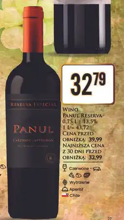 Dino Wino Panul Reserva Especial Cabernet Sauvignon oferta