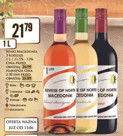 Dino Wino Sunrise Of North Macedonia oferta