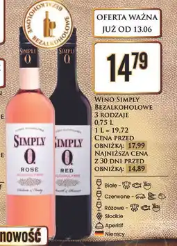 Dino Wino różowe Simply (Wino) oferta