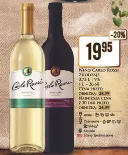 Dino Wino Carlo Rossi Sweet Red oferta