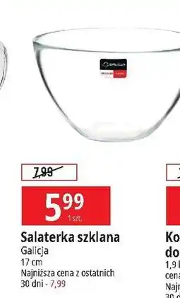 E.Leclerc Salaterka szklana 17 cm Galicja oferta
