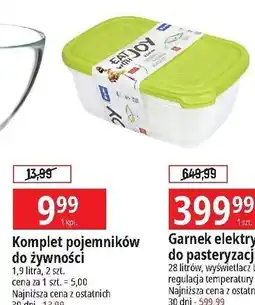 E.Leclerc Pojemniki do lodówki jive 1.9 l oferta