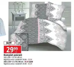 E.Leclerc Komplet pościeli 220 x 200 cm + 2 70 80 oferta