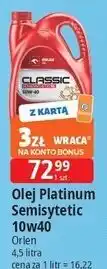 E.Leclerc Olej 10w-40 Orlen Platinum Classic oferta