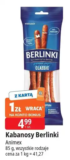 E.Leclerc Kabanosy classic Morliny Berlinki oferta