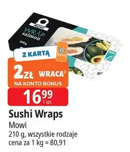 E.Leclerc Wrapy z łososiem avocado Mowi oferta