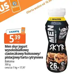 E.Leclerc Jogurt tarta cytrynowa Bakoma Men Skyr Protein oferta