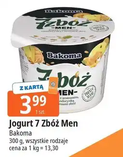 E.Leclerc Jogurt ananas-mandarynka Bakoma 7 Zbóż Men oferta