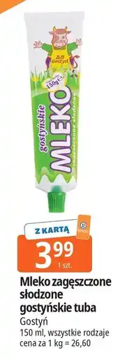 E.Leclerc Mleko zagęszczone słodzone Gostyń oferta