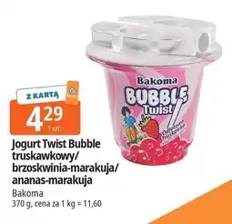 E.Leclerc Jogurt ananas kokos Bakoma Bubble Twist oferta