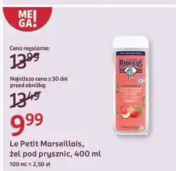 Rossmann Żel pod prysznic biała brzoskwinia i nektarynka Le Petit Marseillais oferta