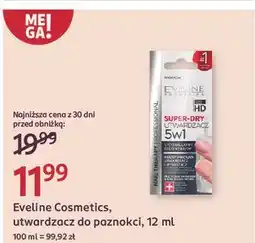 Rossmann Utwardzacz do paznokci 5w1 Eveline Cosmetics oferta