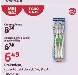 Rossmann Końcówki do szczoteczki uniwersalne Prokudent Med oferta