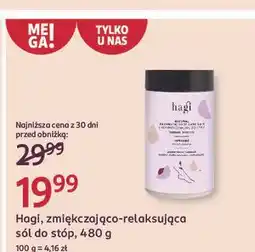Rossmann Enzymatyczna sól do stóp Hagi oferta