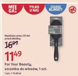 Rossmann Szczotka do włosów For Your Beauty oferta