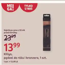 Rossmann Pędzel do różu i bronzera pro Killys oferta