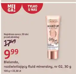 Rossmann Fluid mineralny rozświetlający 02 Bielenda Make-Up Academie oferta