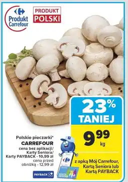 Carrefour Market Polskie pieczarki Carrefour oferta
