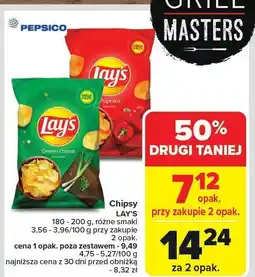 Carrefour Market Chipsy LAY'S 180-200g oferta