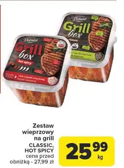 Carrefour Market Zestaw wieprzowy na grill CLASSIC Drobiotek oferta