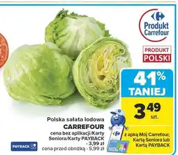Carrefour Market Sałata lodowa Carrefour oferta