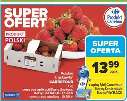 Carrefour Market Truskawki 1kg Carrefour oferta