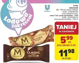Carrefour Market Lody Magnum Double Hazelnut 85ml oferta