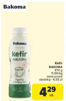 Carrefour Market Kefir naturalny Bakoma 370g oferta