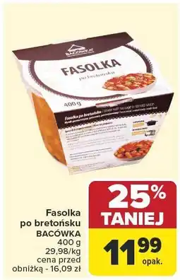 Carrefour Market Fasolka po bretońsku BACÓWKA 400g oferta