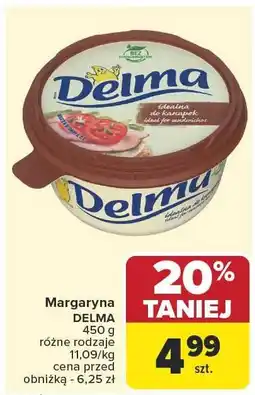 Carrefour Market Margaryna Delma 450g oferta