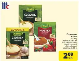 Carrefour Market Przyprawa czosnek granulowany 30g Kamis oferta
