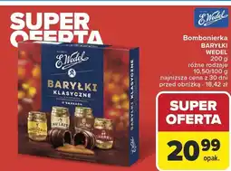 Carrefour Market Czekolada Bombonierka BARYŁKI WEDEL 200g E. Wedel oferta