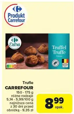 Carrefour Market Trufle różne rodzaje 150-175g Carrefour oferta