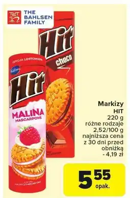 Carrefour Market Markizy HIT malina mascarpone 220g Bahlsen oferta