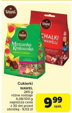 Carrefour Market Cukierki Mieszanka Krakowska 245g Wawel oferta