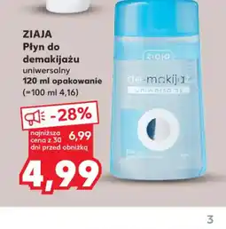 Kaufland Ziaja PŁyn do demakijau oferta