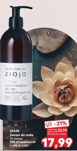 Kaufland Ziaja Serum do ciaŁa oferta