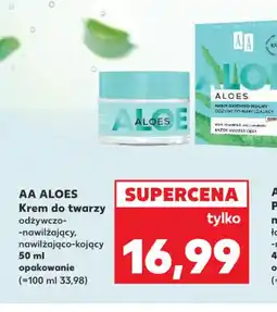 Kaufland AA Aloes Krem do twarzy oferta