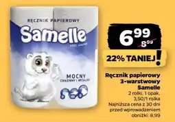 Netto Ręcznik papierowy 3-warstwowy Samelle oferta