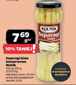 Netto Szparagi białe konserwowe Rolnik oferta