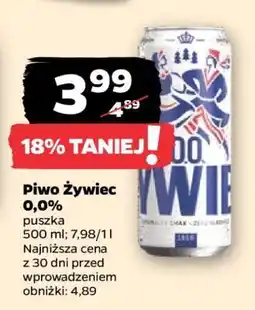 Netto Piwo Żywiec 0,0% oferta