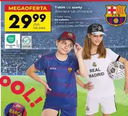 Biedronka T-shirt lub szorty oferta