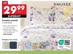 Biedronka Komplet pościeli z mikrofazy oferta