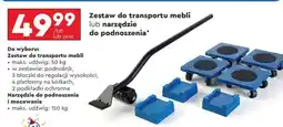 Biedronka Zestaw do transportu mebli lub narzędzie do podnoszenia oferta