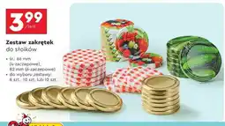Biedronka Zestaw zakrętek do słoików oferta