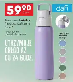 Biedronka Termiczna butelka filtrująca Dafi Solid Steel oferta
