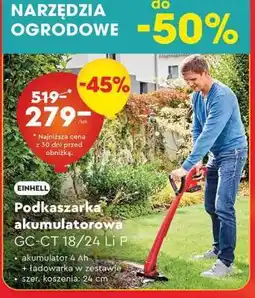 Biedronka Podkaszarka akumulatorowa GC-CT 18/24 Li P oferta