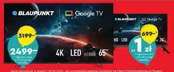 Biedronka BLAUPUNKT 65'' 4K LED Google TV oferta